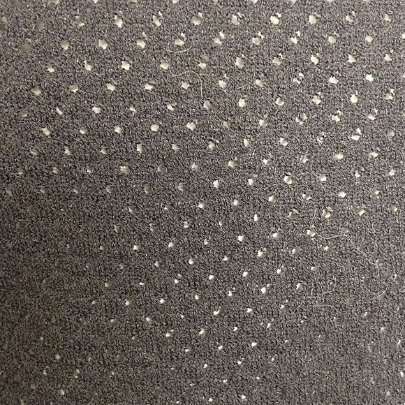 Le Donne Di Mariella Aburani Y2K Italian Designer Wool Mesh Lettuce Edge Sweater - Picture 12 of 16